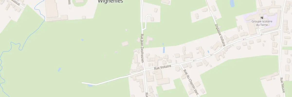 Plan du 32 Rue Jean des Fresnes à Wignehies