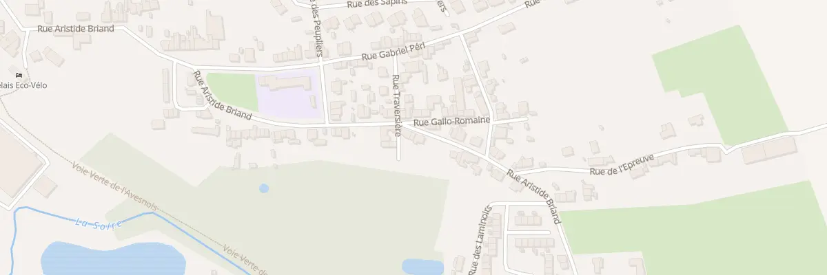 Plan du 78 Rue Aristide Briand à Ferrière-la-Grande