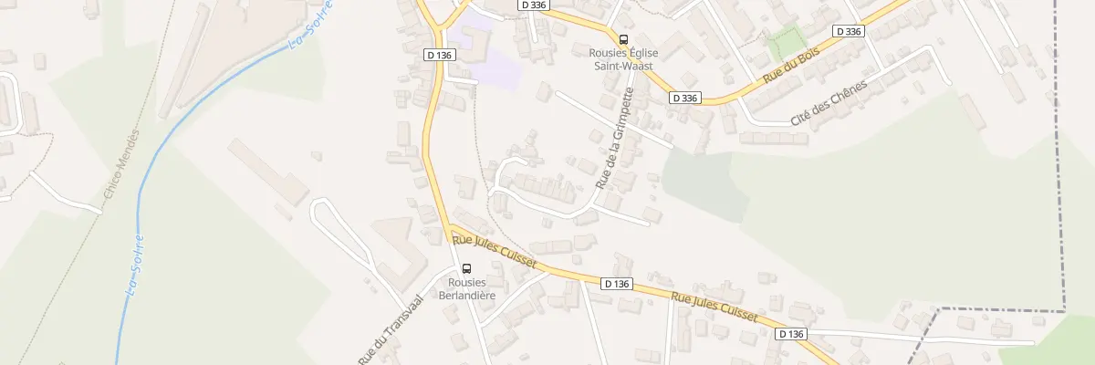Plan du 20 Rue de la Grimpette à Rousies