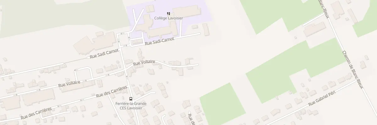 Plan du 59 Rue Voltaire à Ferrière-la-Grande