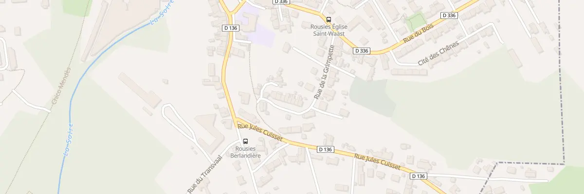 Plan du 18 Rue de la Grimpette à Rousies