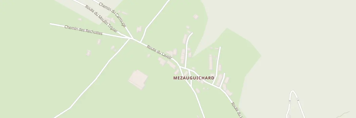 Plan du 34 Mezauguichard à Dun-les-Places