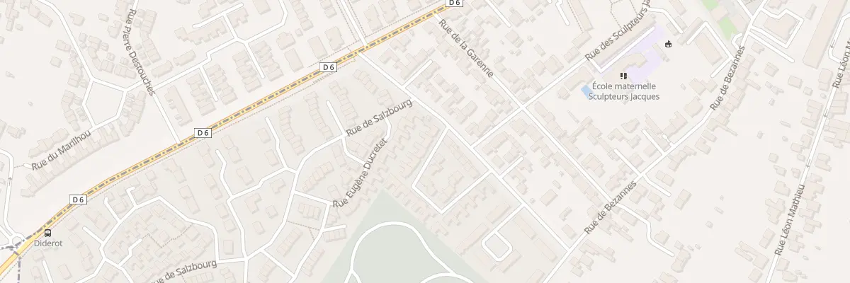 Plan du 4 Rue du Docteur Chappaz à Reims