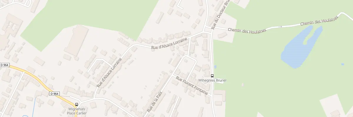 Plan du 64 Rue de la Paix à Wignehies