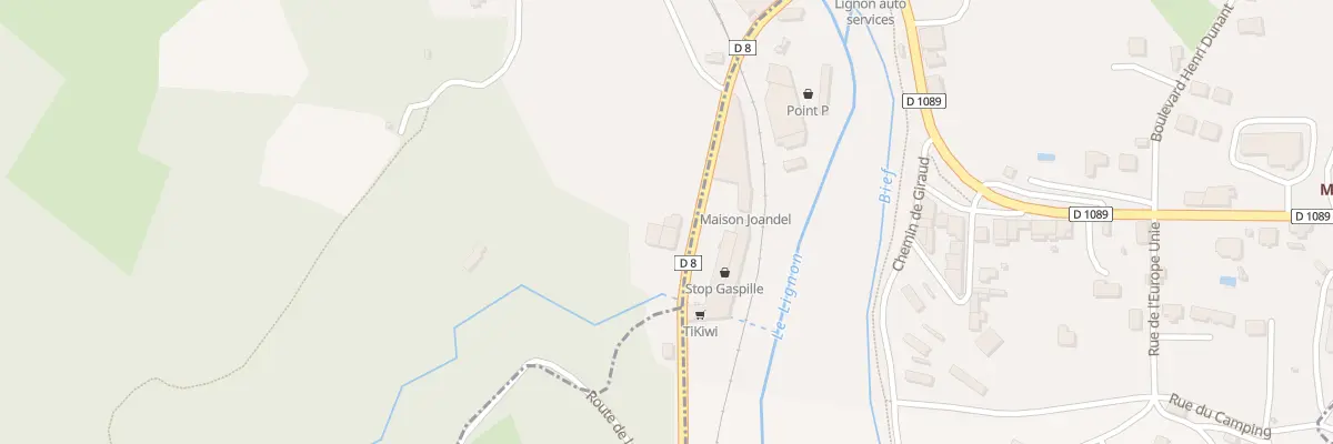 Plan du 8 Rte de Montbrison à Leigneux