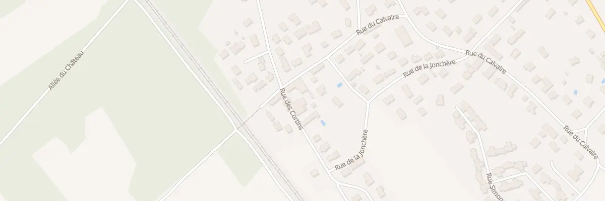 Plan du 2B Rue du Calvaire à Saint-Lyé
