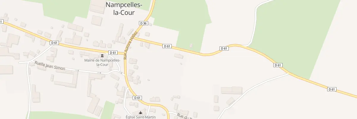 Plan du 4 Rue de la Fontaine des Clercs à Nampcelles-la-Cour
