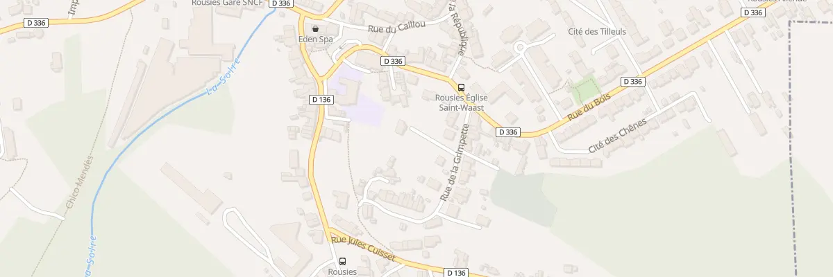 Plan du 6A Rue de la Grimpette à Rousies