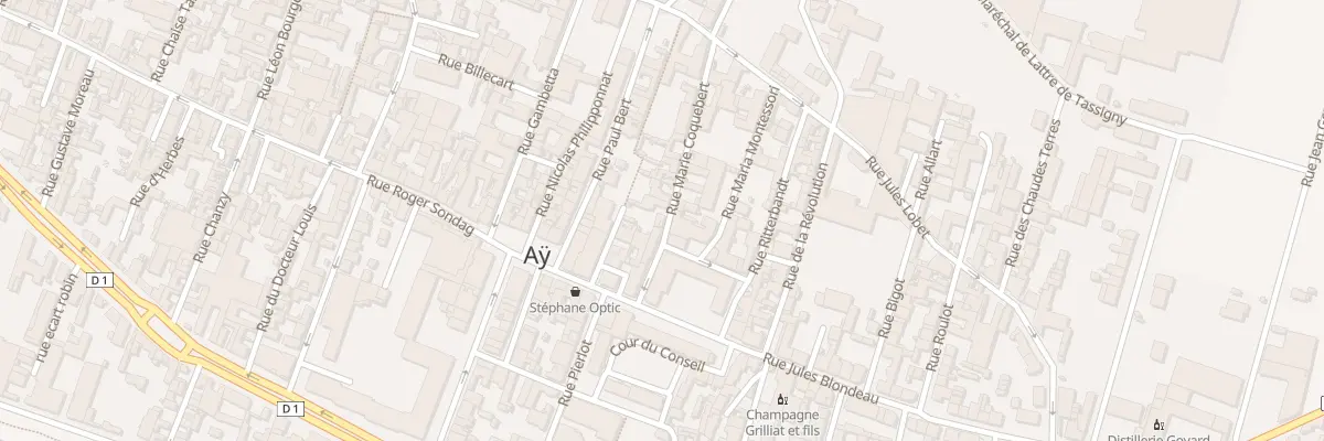 Plan du 5 Rue Marie Coquebert à Aÿ-Champagne
