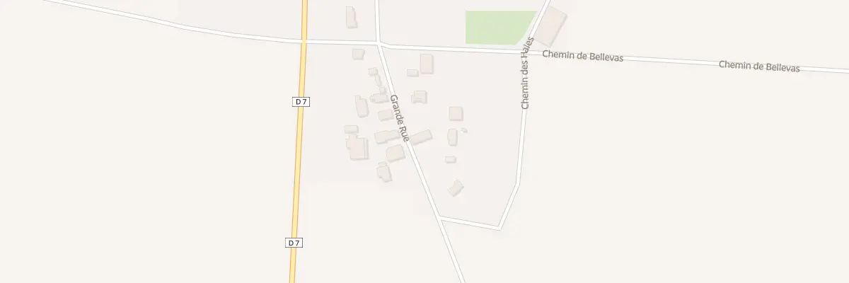 Plan du 23 Gr Grande Rue à Champfleury