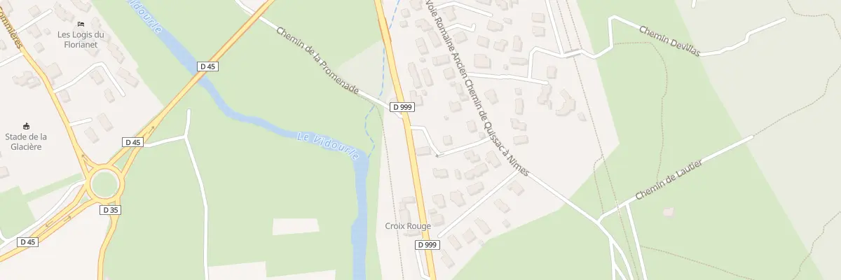 Plan du 263 Rte de Nimes à Quissac