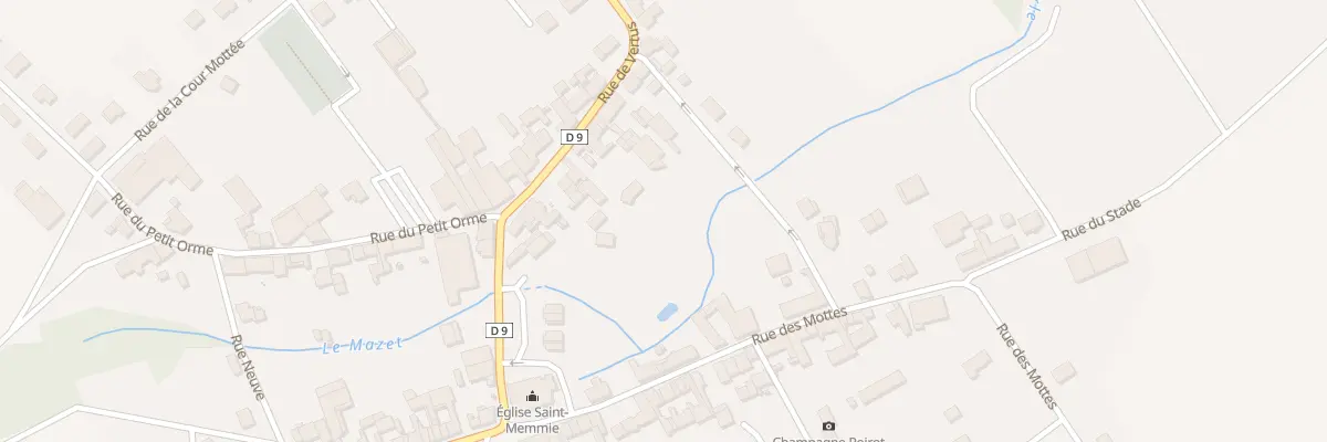 Plan du 9B Rue de Vertus à Bergères-lès-Vertus