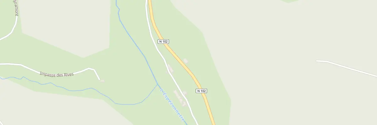 Plan du 5057 Le Village à Lanarce