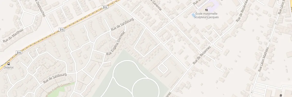 Plan du 11 Rue du Docteur Chappaz à Reims