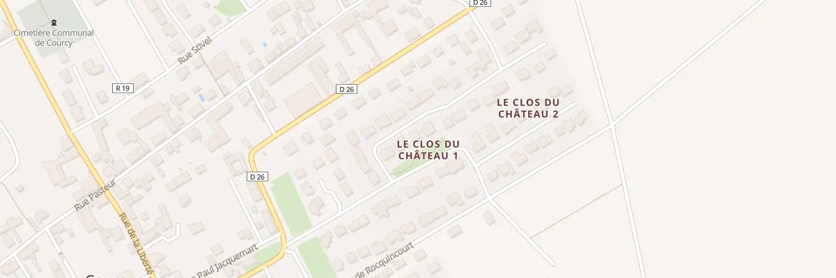 Plan du 6 Rue Pierre Barre à Courcy