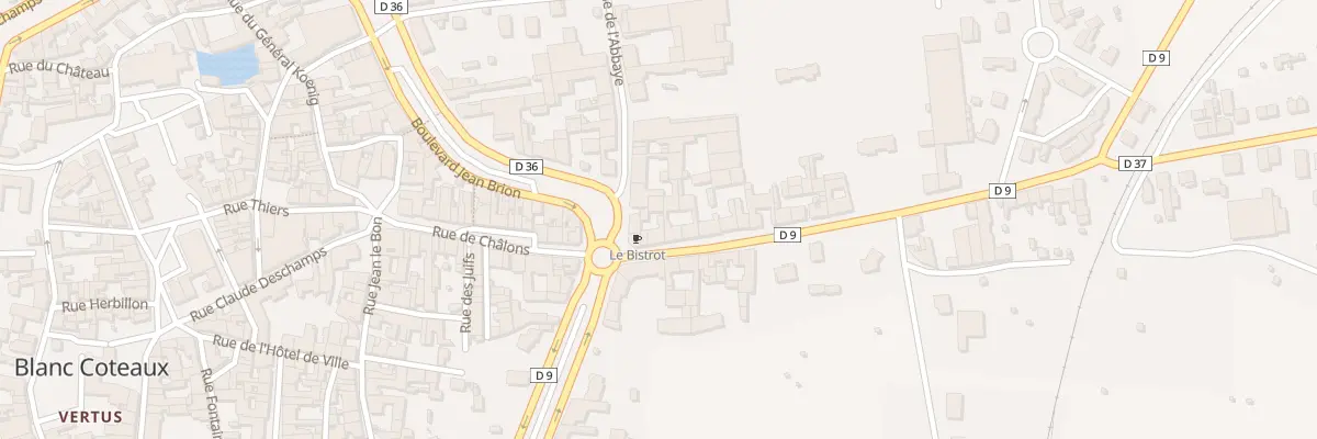 Plan du 5 Rue du Général Leclerc à Blancs-Coteaux