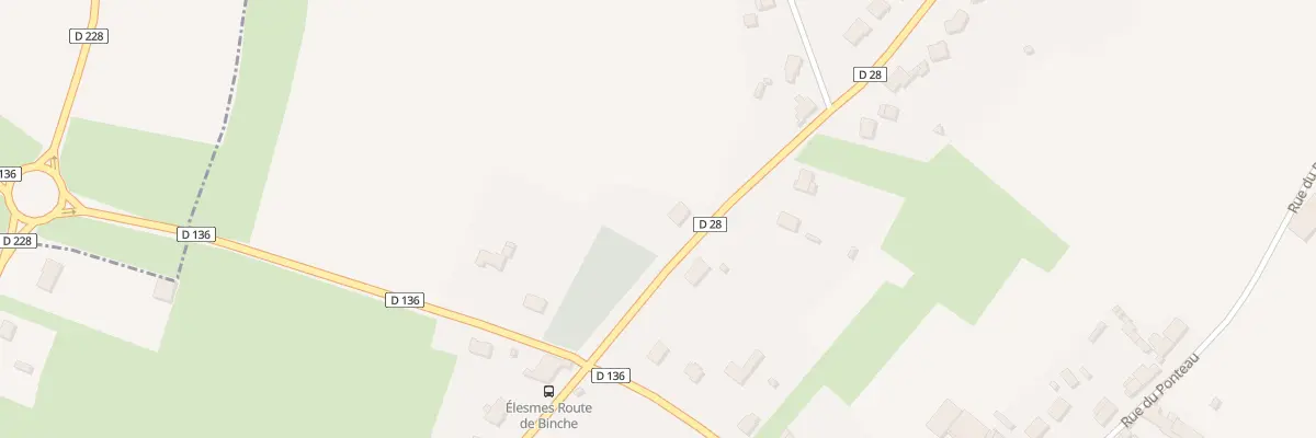 Plan du 5007 Rte de Binche à Élesmes