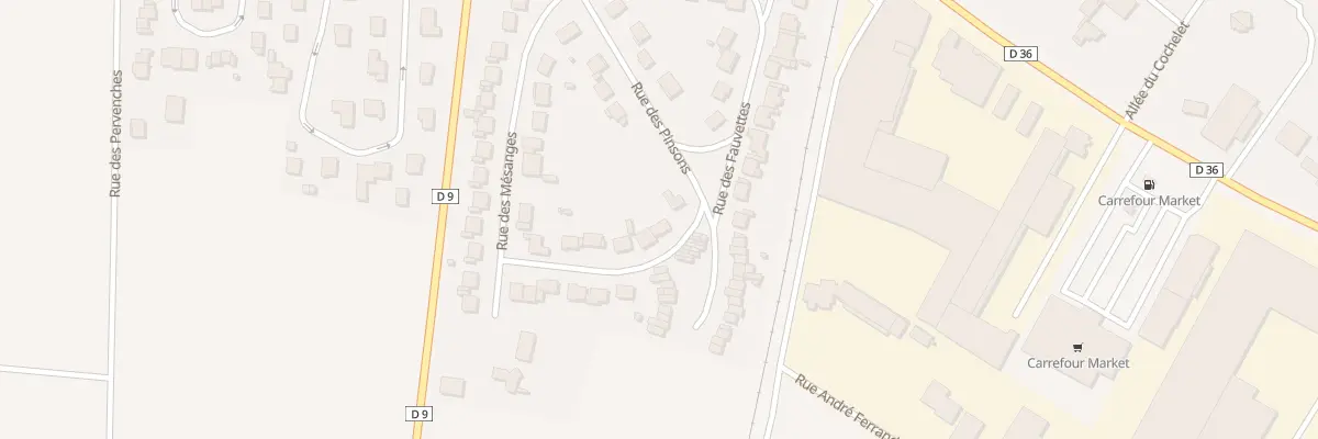 Plan du 12 Rue des Pinsons à Blancs-Coteaux