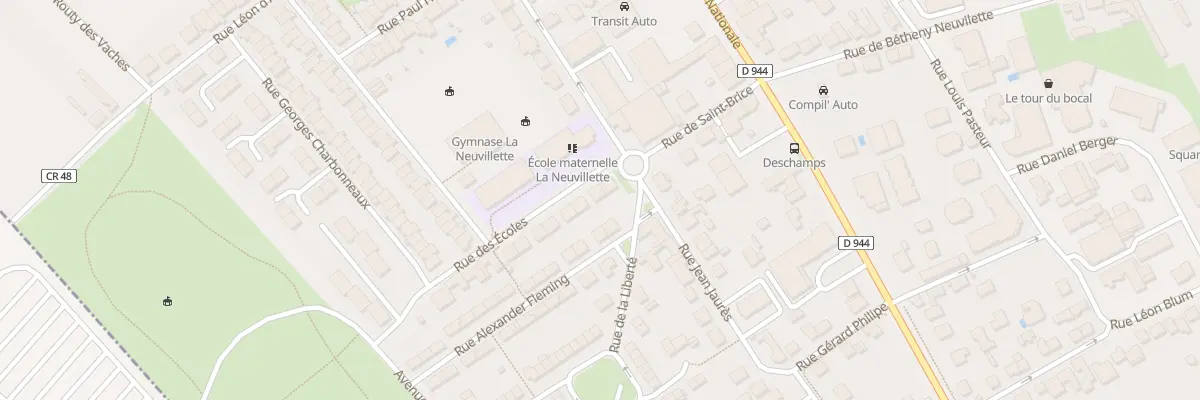 Plan du 3 Rue des Ecoles Neuv à Reims