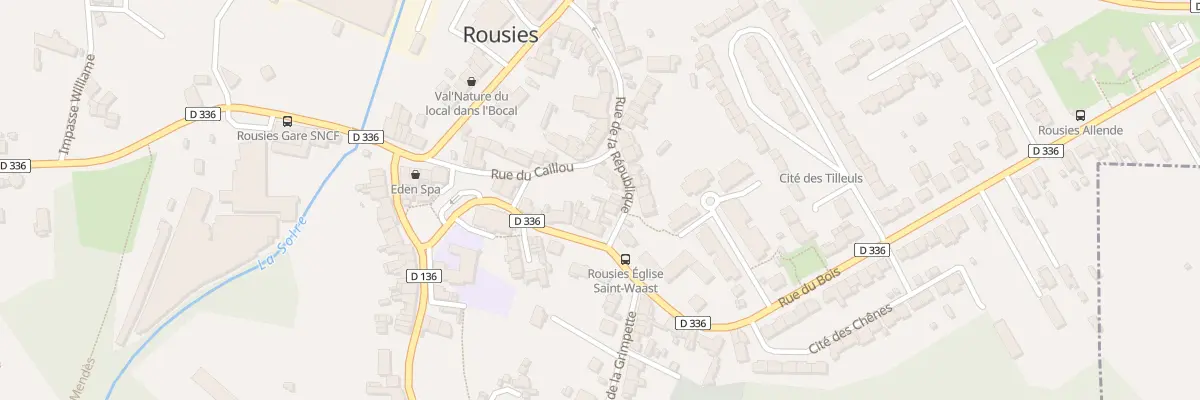 Plan du 32 Rue de la Republique à Rousies