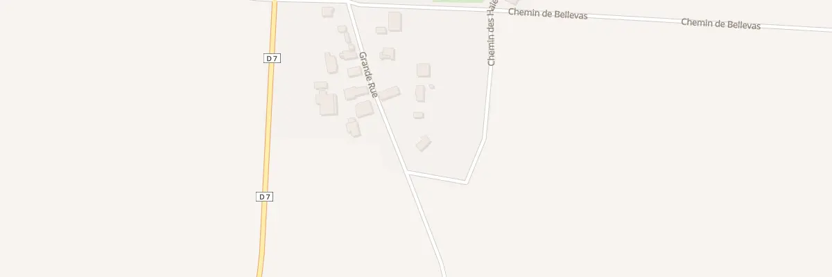 Plan du 25 Gr Grande Rue à Champfleury