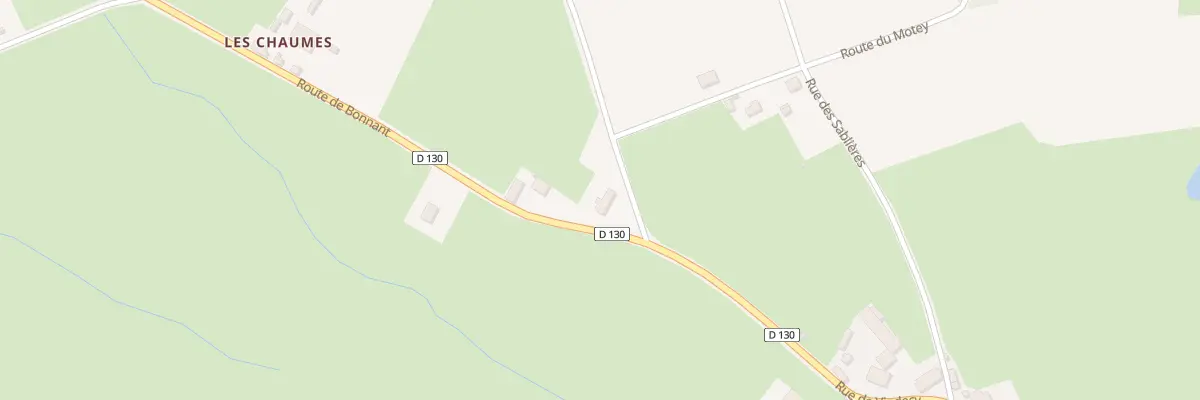 Plan du 23 Rte du Fourneau Bas à Vindecy