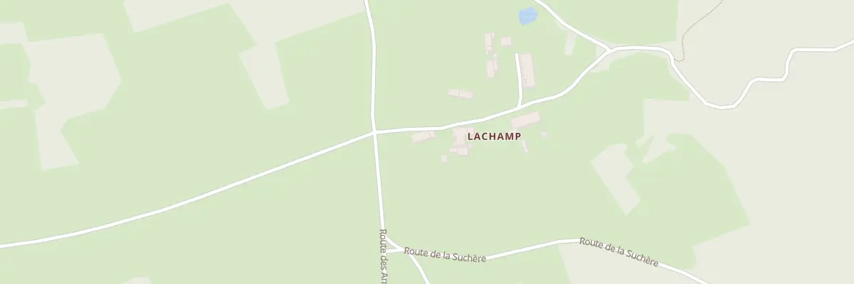 Plan du 26 Rte de la Suchère à Tiranges