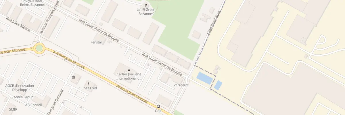 Plan du 205 Rue Louis Victor de Broglie à Bezannes