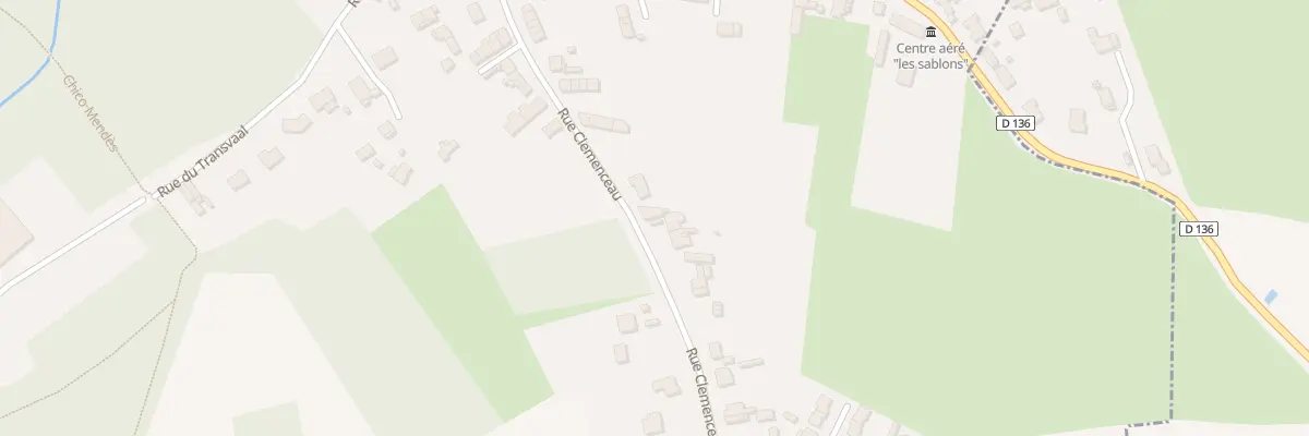 Plan du 57 Rue Clemenceau à Rousies
