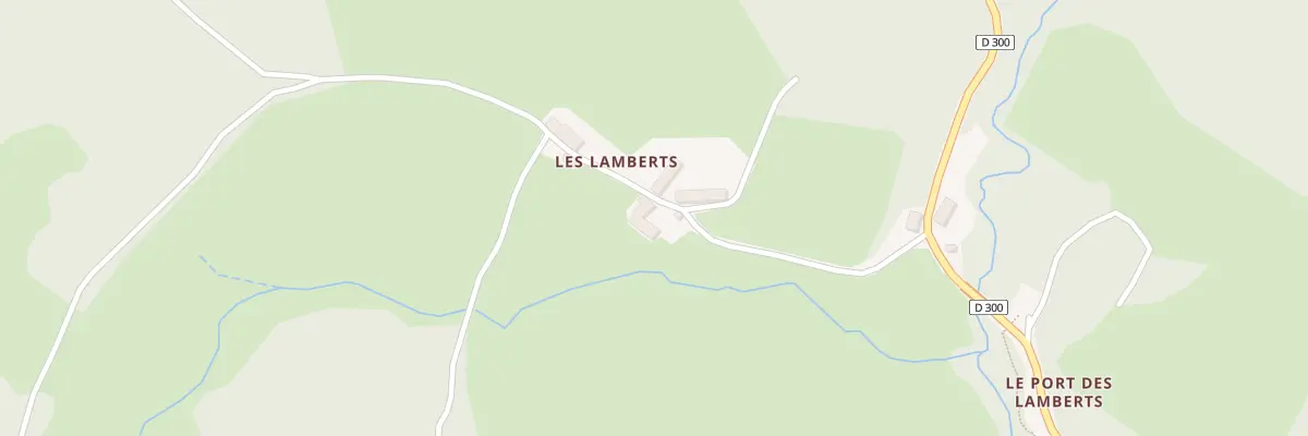 Plan du 147 Les Lamberts à Glux-en-Glenne