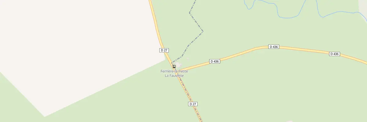 Plan du 1 Rte de Solre-le-Château à Ferrière-la-Petite