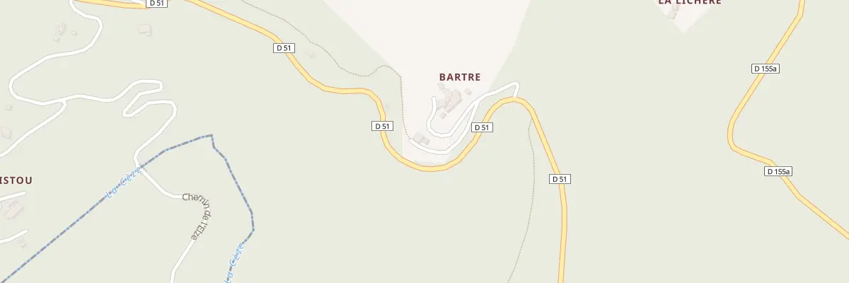Plan du 5103 La Bartre à Aujac