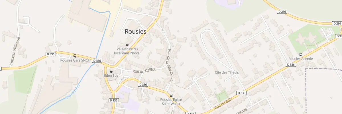Plan du 27 Rue de la Republique à Rousies