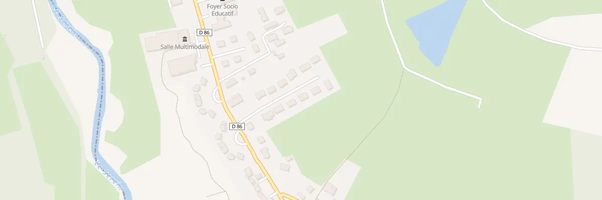 Plan du 8 All de la Prairie à L’Isle-sur-Serein