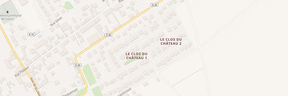 Plan du 10 Rue Pierre Barre à Courcy