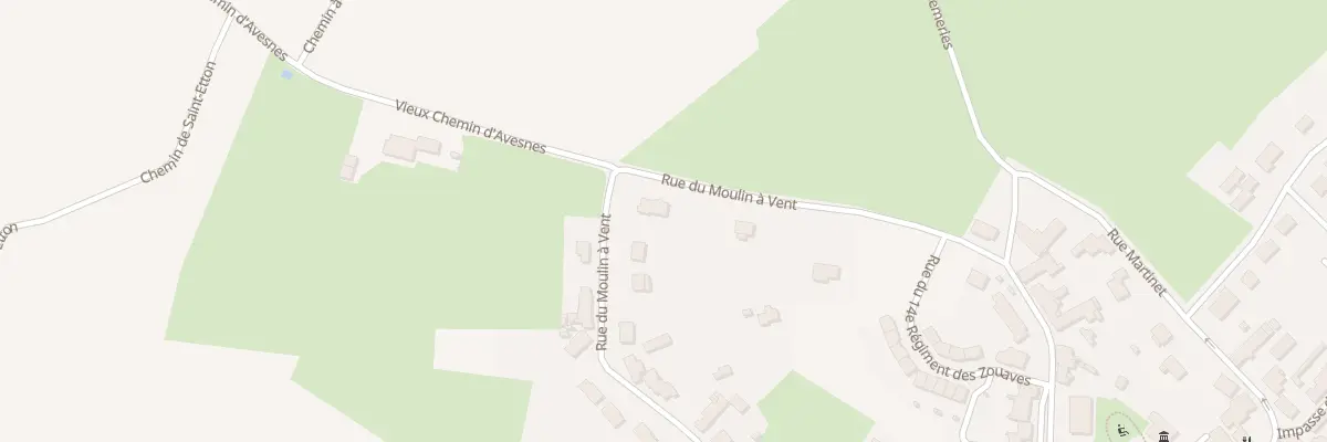Plan du 46 Rue du Moulin à Vent à Sains-du-Nord