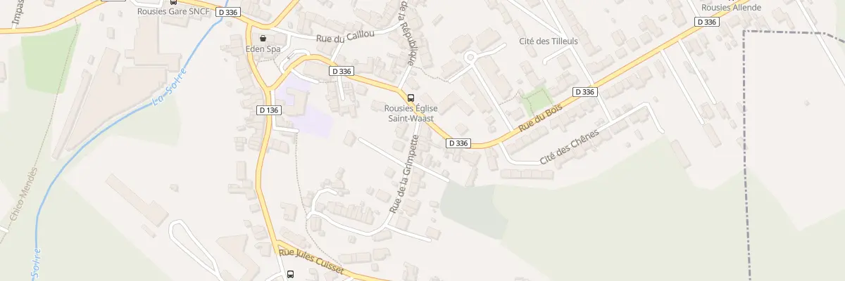 Plan du 3 Rue de la Grimpette à Rousies