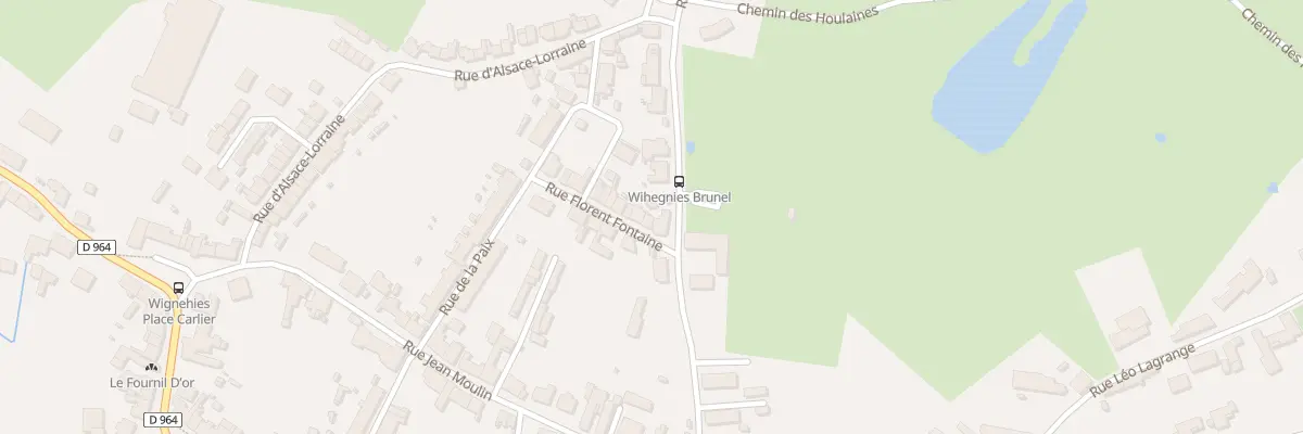 Plan du 1 Rue Florent Fontaine à Wignehies