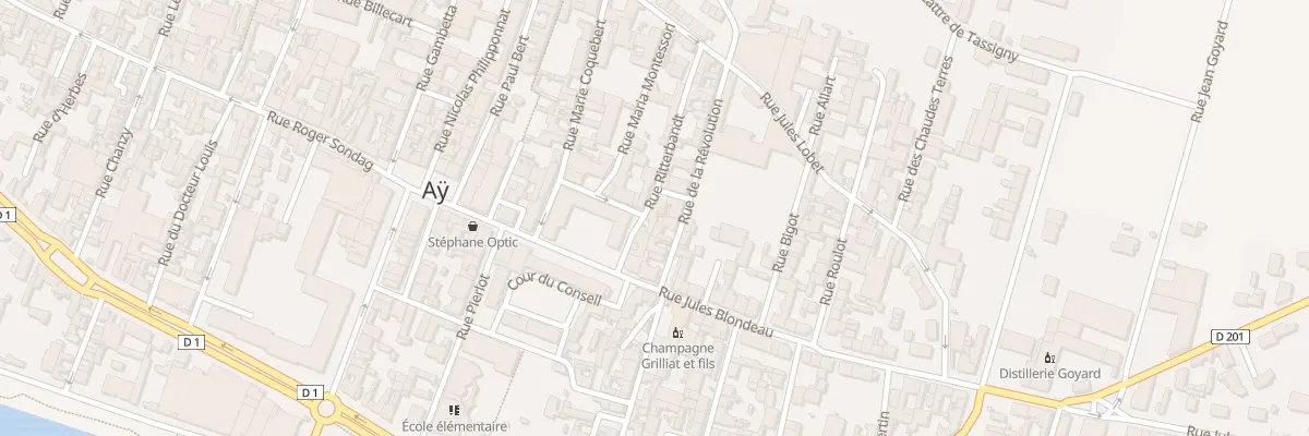 Plan du 4 Rue Ritterbandt à Aÿ-Champagne