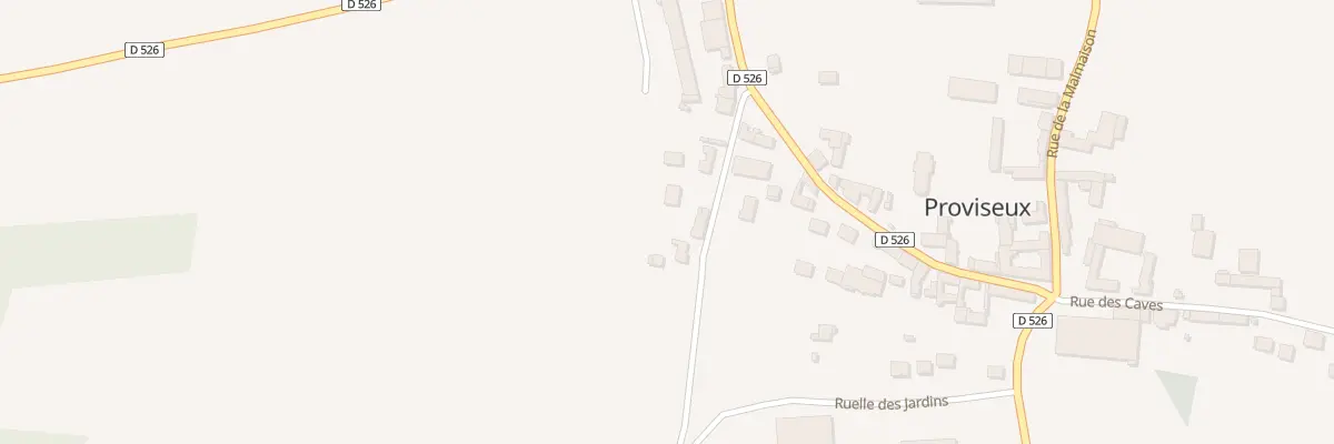 Plan du 8 Vche Vieux Chem de Proviseux à Proviseux-et-Plesnoy