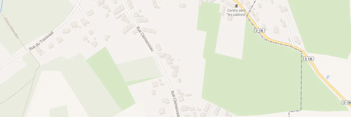 Plan du 59 Rue Clemenceau à Rousies