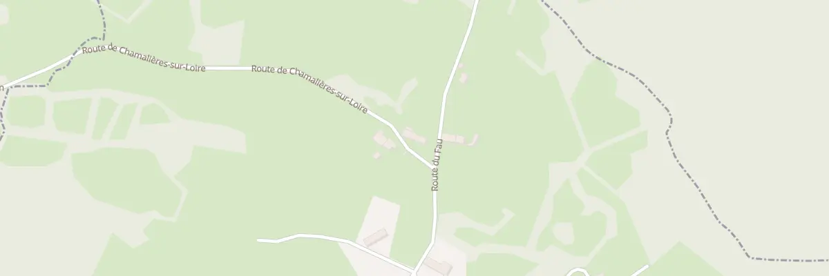 Plan du 28 Rte de Chamalieres sur Loire à Mézères