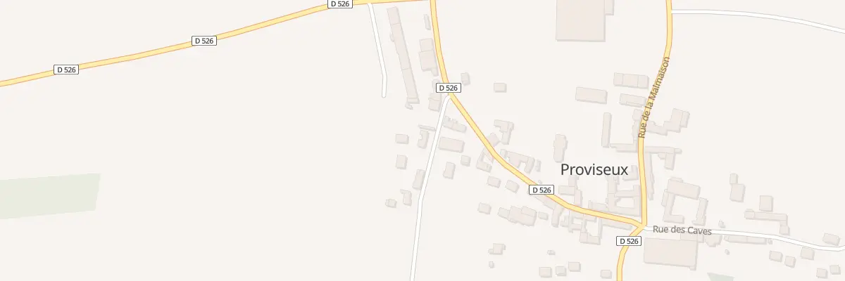 Plan du 4A Vieux Chemin de Proviseux à Proviseux-et-Plesnoy