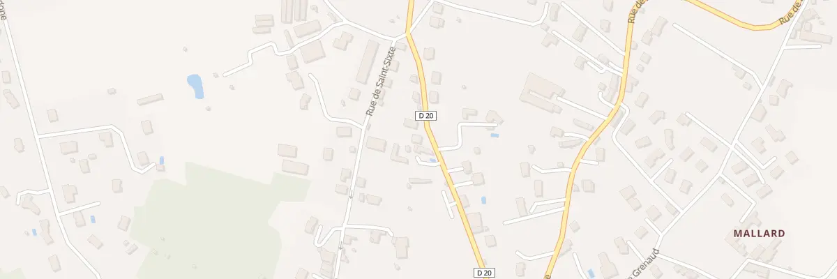 Plan du 6 Rue Victor Hugo à Boën-sur-Lignon