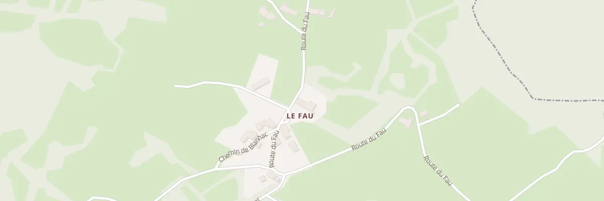 Plan du 5087 Le Faux à Mézères