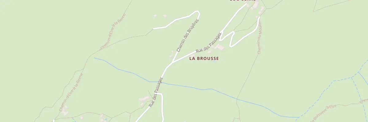 Plan du 5091 La Brousse à Malons-et-Elze