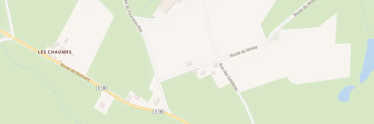 Plan du 728 Rte du Motey à Vindecy