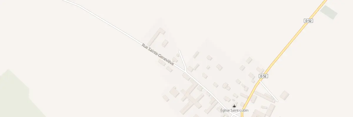 Plan du 18 Rue Ste Genevieve à Bertricourt