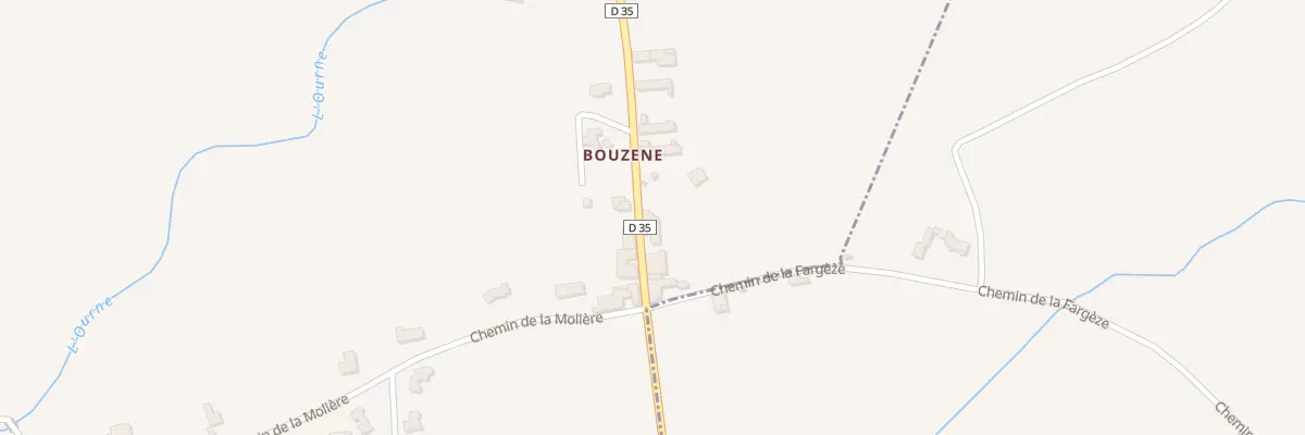 Plan du 1203 Rte de Quissac à Tornac