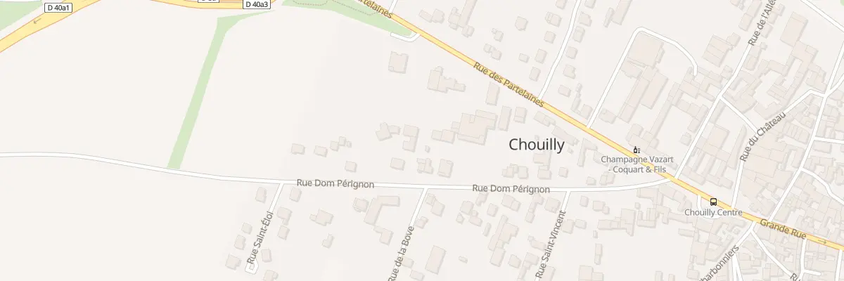 Plan du 28 Rue Dom Perignon à Chouilly